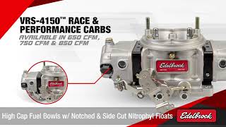 Edelbrock VRS4150 Race And Performance Series Carburetor [upl. by Saxe]