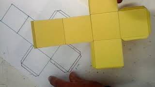 CUERPOS VOLUMÈTRICOS EL HEXAEDROCUBO [upl. by Adnouqal]