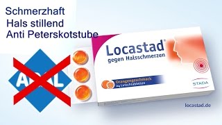 YouTube Kacke  Locastad C für extrastarke Halsschmerzen [upl. by Lebana]