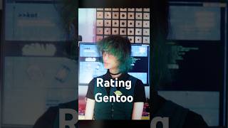 Rating linux distros gentoo [upl. by Acinoryt]