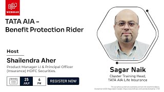 TATA AIA  Benefit Protection Rider [upl. by Lorusso]