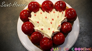 ♡ Recette de SaintHonoré Mangue Abricot pour la SaintValentin ♡ [upl. by Asined801]