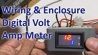 DIY Digital Volt Amp Meter Wiring  StepbyStep Tutorial [upl. by Ethbin487]