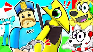 Roblox RAINBOW FRIENDS 2 but THEY GET ARRESTED [upl. by Eleaffar]