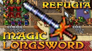 Tibia Magic LongSword ha aparecido en REFUGIA [upl. by Yclehc]