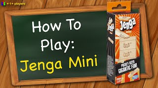 How to play Jenga Mini [upl. by Leblanc]