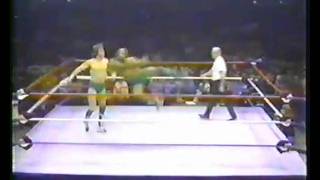 Eddie Gilbert vs Jose Estrada WWF 1983 [upl. by Obara276]