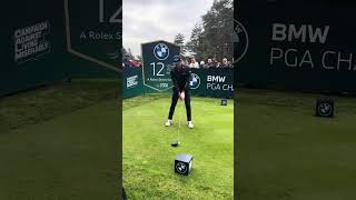 Danny Willet Driver swing amp routine at Wentworth for the PGA BMW Championship golf customgolf [upl. by Myke5]