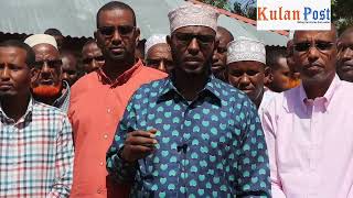 FORMER Wajir governor condemns the killings of 8 herders by suspected Borana herders in Wajir West [upl. by Elbys]