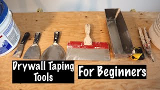 Drywall Taping Beginner Tool Set [upl. by Jaf]