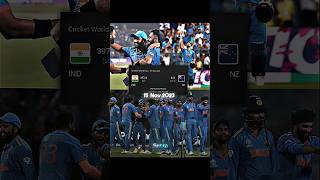 Indias 2023 World Cup Triumph amp Heartbreak 🙂 cricket sg shorts [upl. by Kcirdneked]