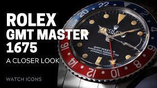 Rolex GMT Master 1675 The Quintessential GMT Master  SwissWatchExpo Rolex Watches [upl. by Yadseut]