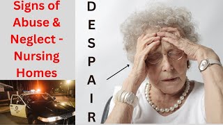 Neglect and Abuse in elderly  Elder abuse in nursing homes  How to spot abuse and neglect [upl. by Anazus891]