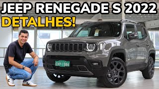 NOVO JEEP RENEGADE 2022 EM DETALHES  Falando de Carros [upl. by Myrah]