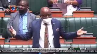 PF Parliamentary Chief Stephen Kampyongo quotwhipsquot Sylvia Masebo [upl. by Estevan637]