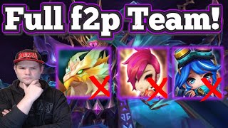 Necro Abyss Hard Full F2P Team  Summoners War [upl. by Flem]