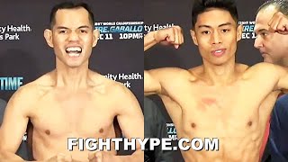 NONITO DONAIRE VS REYMART GABALLO WEIGHIN amp FINAL FACE OFF  FULL UNDERCARD FT BRANDUN LEE amp MORE [upl. by Welford]