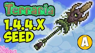 Terraria how to get SCOURGE OF THE CORRUPTOR fast SEED for 1449 2024 [upl. by Lunseth]