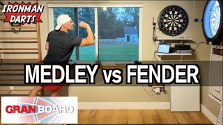 5 Leg MEDLEY vs FENDER on Ironman Darts featuring GranBoard [upl. by Itch]