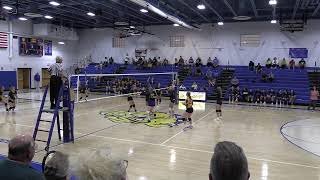 ClaysburgKimmel vs Moshannon Valley Volleyball [upl. by Bernadene]