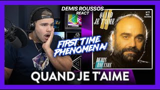 First Time Reaction Demis Roussos Quand Je Taime SO MUCH POWER  Dereck Reacts [upl. by Ambrosius]