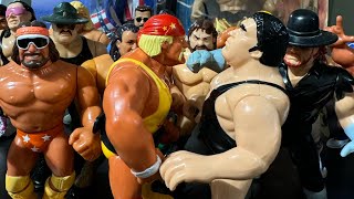 WWF Hasbro Action Figures Collection Review [upl. by Minnaminnie176]