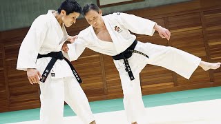 Collapsed body position produces a powerful blow 【Shorinji Kempo】 [upl. by Namwob]