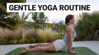 20 Min Gentle Yoga Routine  Beginner Friendly Full Body Stretch [upl. by Osmo]