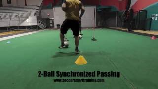 Cognitive Soccer Training Exercises Part 1 [upl. by Wendall782]