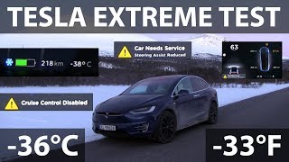 Model X extreme testing in 36°C33°F [upl. by Pastelki]