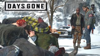 DAYS GONE  Ride to the ski Lodge Track and Find Taylor amp Find and Rescue Ethan Ross  PART  27 [upl. by Elinor]