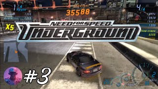 Need for Speed Underground — Жажда скорости Подземелье — Стрим 3 [upl. by Sisson]