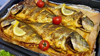 POISSON AU FOUR AVEC SEULEMENT QUELQUES ÉPICES RÉALISEZ CETTE EXCELLENTE MARINADE [upl. by Marolda290]