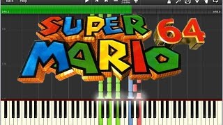 Super Mario 64  Ending Theme【Synthesia Remake】 [upl. by Slack]