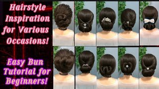 Going to a party confused about your hairstyle Watch this video  simple hairstyle for beginer [upl. by Grani109]