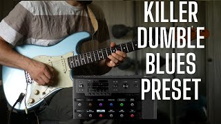 Killer DUMBLE BLUES Preset for Helix  Litigator and Grammatico GSG100 [upl. by Ednil]