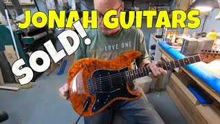 SOLD MAPLE BURL STRAT  JONAH GUITARS [upl. by Atwekk991]