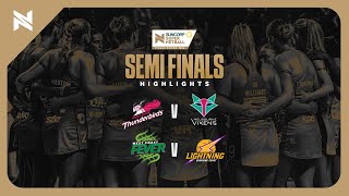 Semi Finals Highlights  Suncorp Super Netball [upl. by Mauchi]