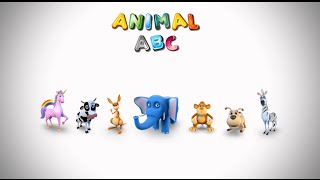 Animal ABC Song  Official Sound Track Animal ABC App [upl. by Ahsinna128]