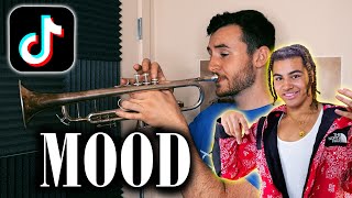 24kGoldn quotMoodquot played on Trumpet  With Sheet Music [upl. by Benji]