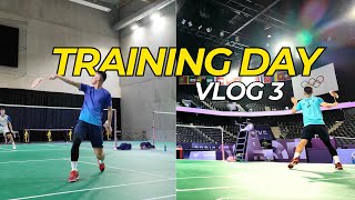 Paris 2024  Vlog 3  First training day on Olympics courts exploring the Athletes village [upl. by Eiliah]