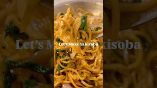 🍜Easy Homemade Yakisoba 🇯🇵 Japanese Fried Noodles [upl. by Eissel559]