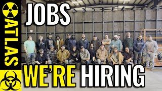 TEXAS Jobs at ATLAS Survival Shelters  WE ARE HIRING [upl. by Arianie]