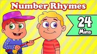 Number Rhyme Mummys Gone To London  Plus Lots More Kids Nursery Rhymes 24 Minutes Compilation [upl. by Aletsirc]