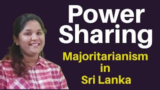 Majoritarianism in Sri Lanka  Civics  Class 10 Aishwarya N [upl. by Wing]