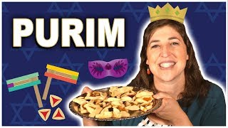 The Story of Purim  Mayim Bialik [upl. by Adnawt414]