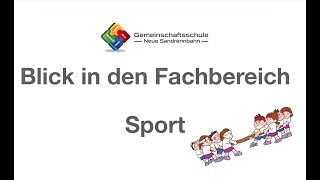 Blick in den Fachbereich Sport [upl. by Arrak]