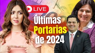 🔴LIVE agoraÚltimas Portarias de 2025 Sai a Portaria Extra e o 13º do Piso Salarial da Enfermagem [upl. by Ecinerev]