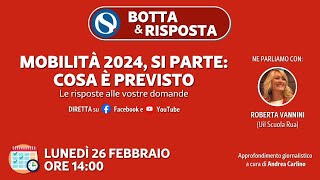 Mobilità docenti 202425 le risposte alle vostre domande 30 minuti di BottaampRisposta [upl. by Darn]