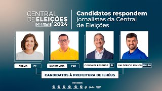 Candidatos à prefeitura de Ilhéus respondem perguntas de jornalistas I Central de Eleições 2024 [upl. by Ahtebat]